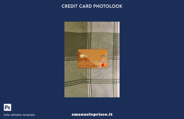 stile verificato Burundi Access modello frontale photolook mastercard bancario
